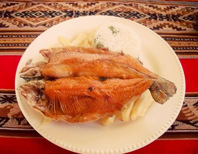 Trucha frita