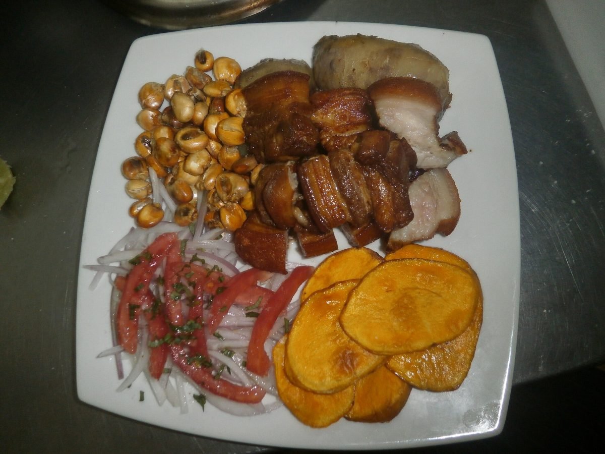 Porcion de Chicharron